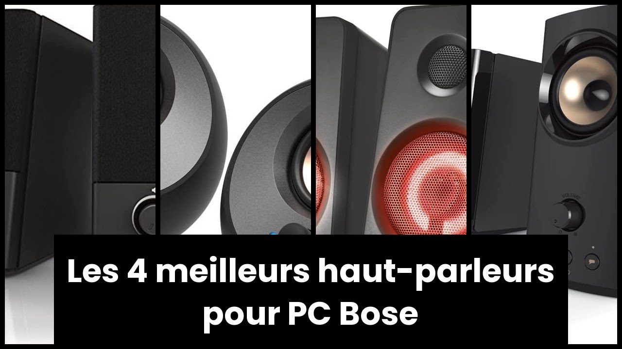 Enceinte pour PC, MAC et ordinateur portable