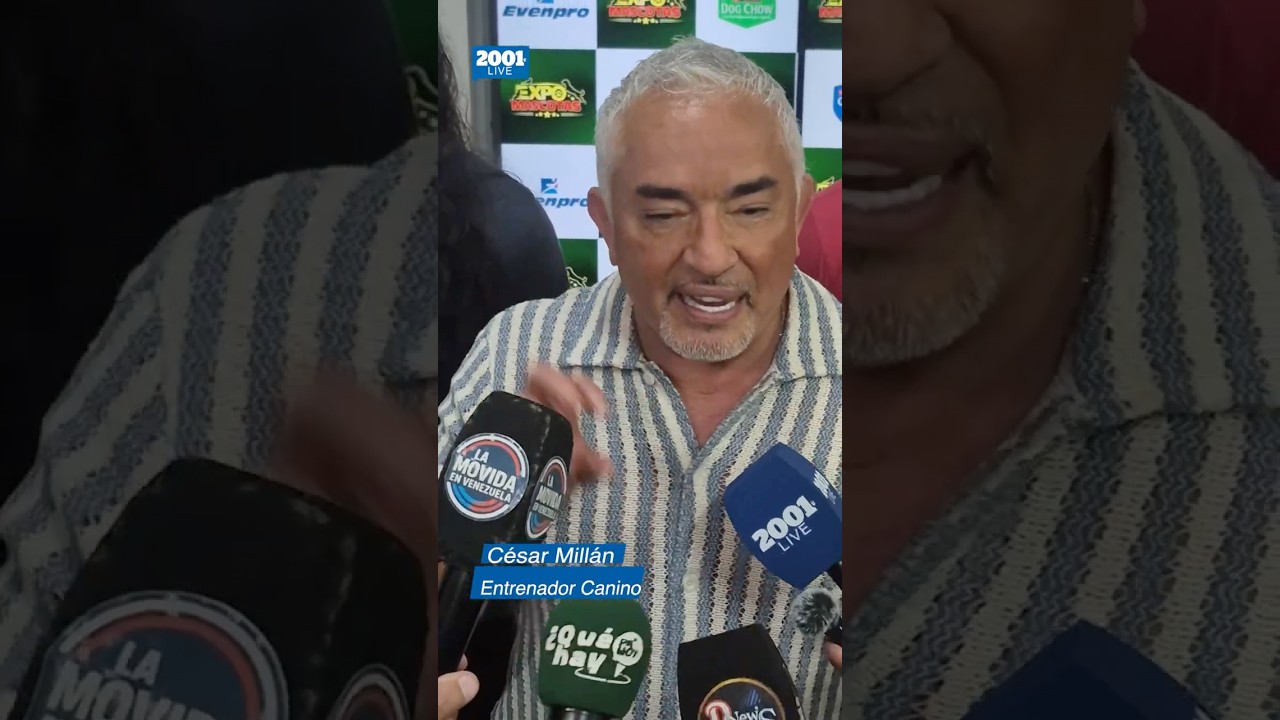 César Millán llega a Venezuela para encabezar la Expomascotas 2026: la familia es tu manada
