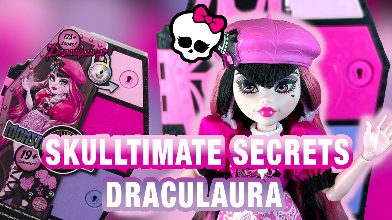 FINALLY! 🤩 | Monster High Skulltimate Secrets Series 1 Draculaura doll ...