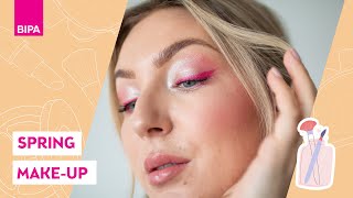 Rosy Eyeshadow & Pink Eyeliner 🌺🌷 Spring Make-up Tutorial