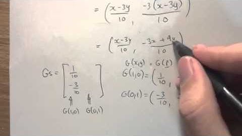 Composition of Linear Transformations Part 2