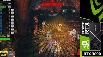 The Ascent Ultra Settings Ray Tracing DLSS 4K  | RTX 3090 | Ryzen 9 5950X