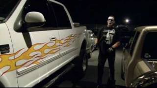 Sting Smashes Mr. Anderson's Truck