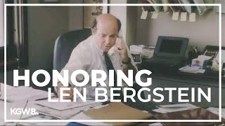 Longtime political strategist Len Bergstein honored, recognized during Oregon Legislature hearing