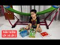 Thế Dĩnh lãnh thưởng lớp 1 và lớp 2 đợi cha Khương Dừa về khoe thấy thương quá…