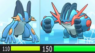 they basically made Mega Swampert hit arms everyday