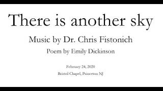 Fistonich - There is another sky (SATB)