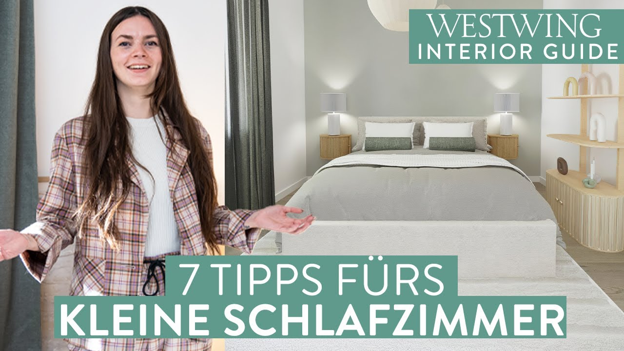 Kleines Schlafzimmer einrichten, Tipps für ein schöneres Zuhause