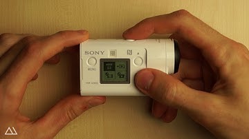 FDR X3000 - both ways to change the recording mode