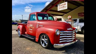 For Sale 1951 Chevrolet 3100 5 Window Restomod Pick Up BIG BLOCK