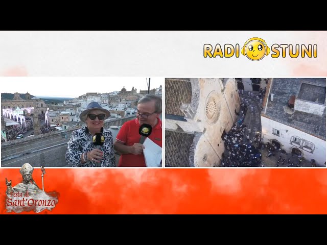 Diretta Processione e Cavalcata: Festa di Sant'Oronzo Ostuni 2025 _ Radiostuni