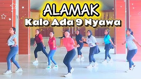 SENAM KREASI KALO ADA 9 NYAWA 💯 KOREO BY TIM KORLAP ASIAFI KAB. TASIKMALAYA || HOME EXERCISE