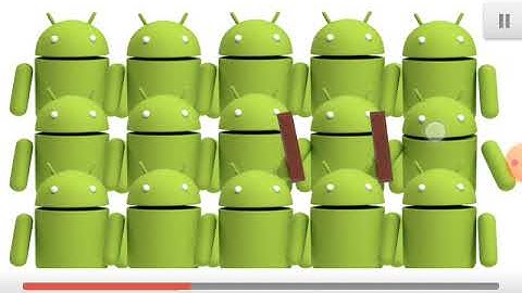 Hoy me comi un Android 4.4 (Kitkat) y un Android 1.6 (donut)