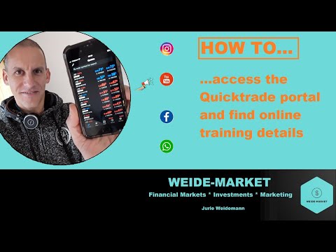 How to access the Quicktrade portal