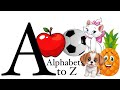 Abcd | abcd | cartoon | a b c d | A for apple | captial ABCD | b for ball | c for cat|