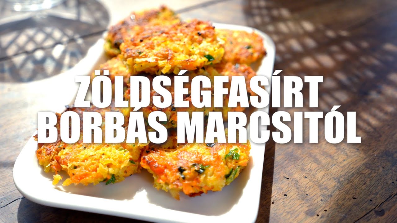 Zöldségfasírt Borbás Marcsi konyhájából