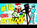 MINECRAFT - One Block Skyblock !! ARMATURA COMPLETA DI DIAMANTE PER L&#39; ULTIMA FASE !! Ep. 14