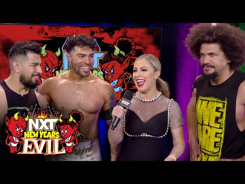 The LWO is ready to celebrate their big win: NXT New Year’s Evil exclusive, Jan. 2, 2024