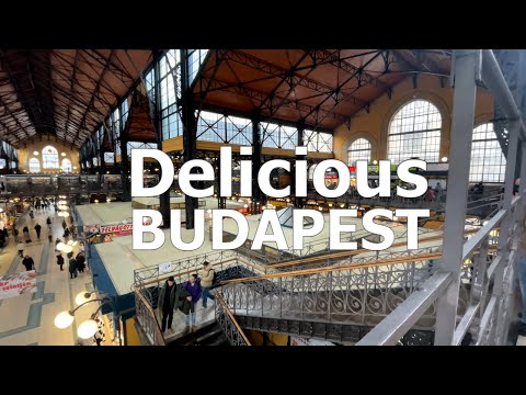 Бейне: Будапешттің Үлкен базар залы