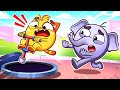 Don&#39;t Play on the Manhole Cover Song | Funny Kids Songs 😻🐨🐰🦁 And Nursery Rhymes by Baby Zoo