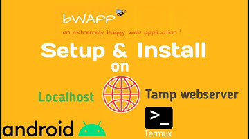 How to setup and install bWAPP on Local Webserver | Tamp | in Android