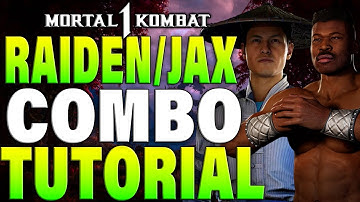 Mortal Kombat 1 Raiden Combos Jax Kameo - Mortal Kombat 1 Raiden Jax Combo Tutorial