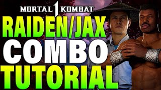 Mortal Kombat 1 Raiden Combos Jax Kameo - Mortal Kombat 1 Raiden Jax Combo Tutorial