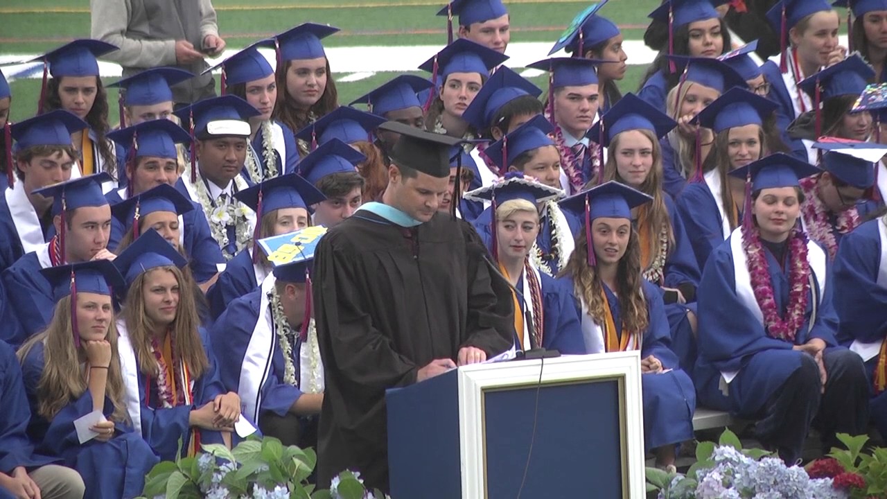 Jonah Steinhart graduation speech - YouTube
