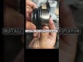Mechanic Tips for Installing a Brake caliper piston #car #shortvideo #diy #automobile #mechanic #