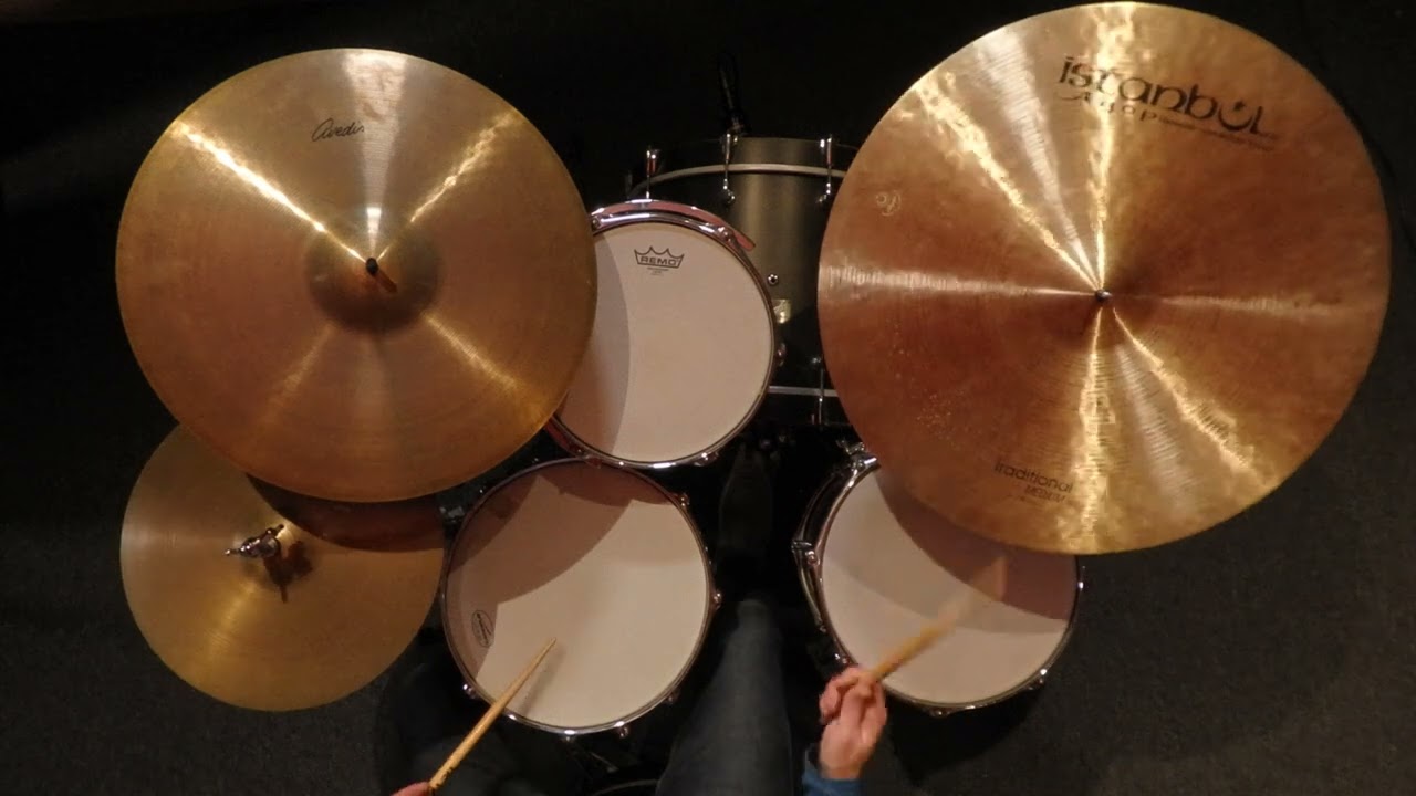 Used Istanbul Agop Tradtional Medium Ride Cymbal 24