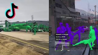 👽 Green Alien Gang VS 👾 Purple Gang Funniest Compilation (PART 2)