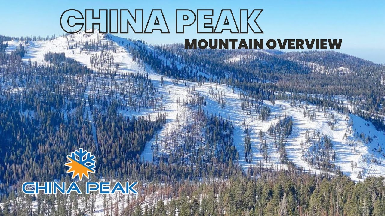 China Peak Mountain Resort Piste Map / Trail Map