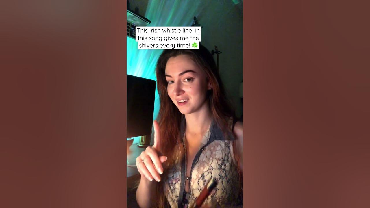 An Irish whistle moment to make your heart sing ❤️☘️