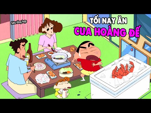 Siêu Tổng Hợp Shin - Thử Thách Cấm Cười Khi Ăn | Shin Tập Mới Để Ăn Cơm | Shin Cậu Bé Bút Chì