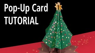 Christmas Tree Pop-Up Card Tutorial