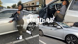 2022 Nissan Altima Car Tour | Meet Rayne | vlogmas 2023 | LanaMor