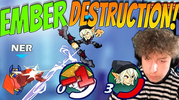 PULLING OUT THE EMBER IN RANKED | Pro Brawlhalla 1v1