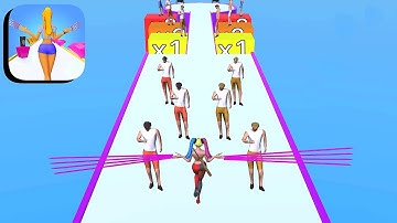 Nail Woman - All Levels Gameplay Android,ios (Levels 84-88)