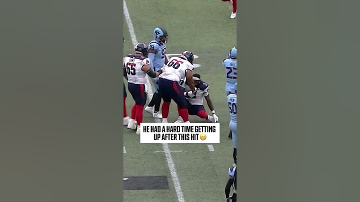 He'll feel that hit tomorrow 😬 #UFL #football #tackle