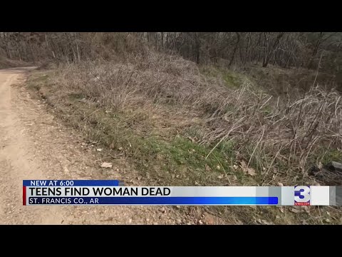 Teens find woman’s body in plastic container in Arkansas