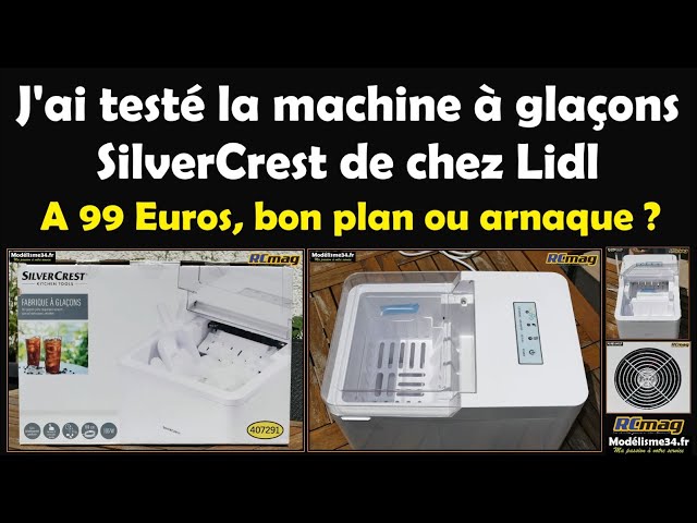 LIDL machine à glaçons SILVERCREST fabrique à glacons ice maker  Eiswürfelmaschine Macchina ghiaccio 