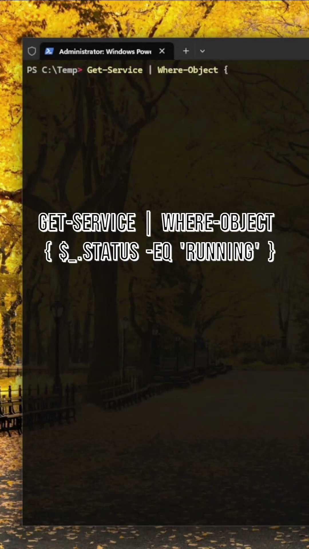 Did You Know You Can Get A List Of Running Services With PowerShell Did You Know You Can Get A List Of Running Services With PowerShell