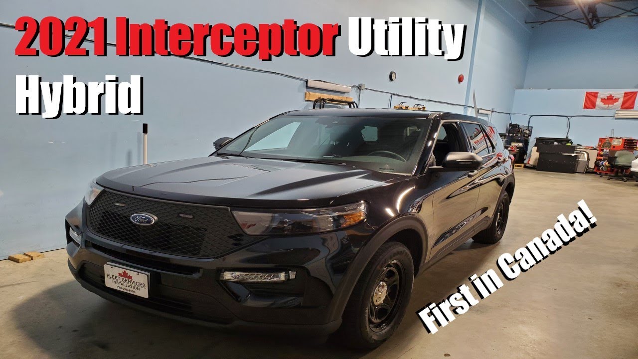 2021 Ford Explorer Interceptor Utility Hybrid (First Impressions