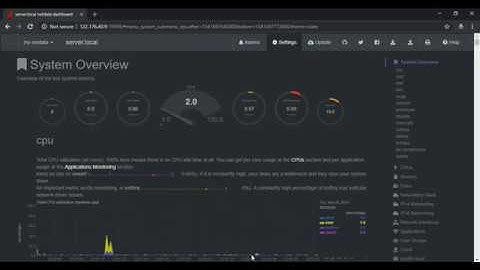 Netdata dashboard install in Centos 7.5 / Linux