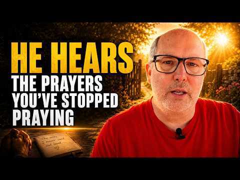 God Hears Even the Prayers You No Longer Dare to Pray 💛 Prophetic Word for Today