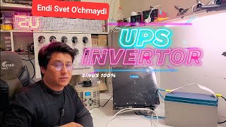 UPS INVERTOR USTA OYBEK.Endi Svet O'chmaydi.☎️+998913260371