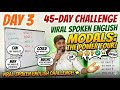Day 3: Master MODALS in 3 Minutes! 🚀 45-Day Spoken English Challenge