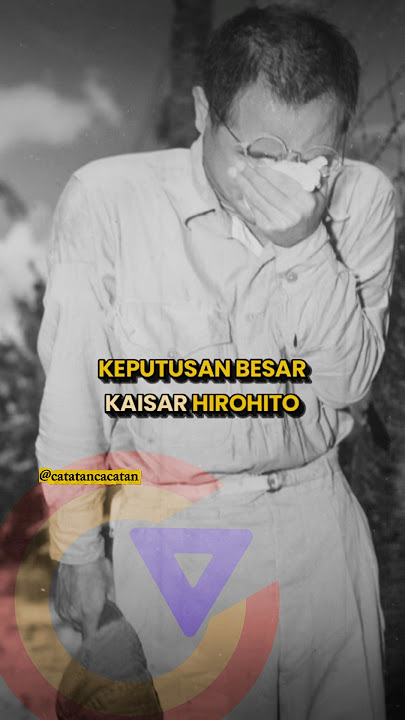 Emperor Hirohito's decision that made all of Japan cry. #history #ww2 #japan