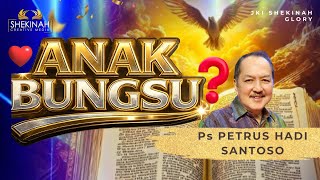 Anak Bungsu   Ps Petrus Hadi Santoso