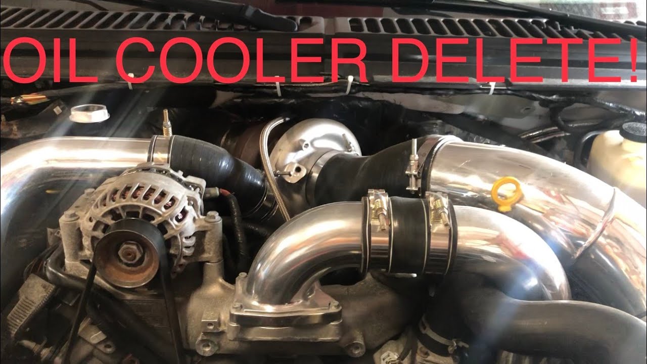6.0 POWERSTROKE OIL COOLER AND FILTER RELOCATION!